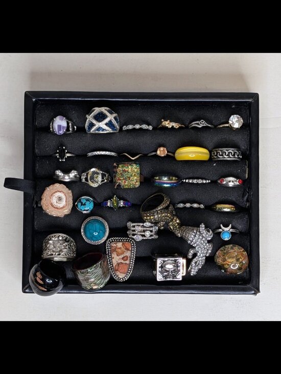 No Brand Jewelry - *Price for One* RING-MANIA! Rings of Assorted Metals, Stones and Sizes
